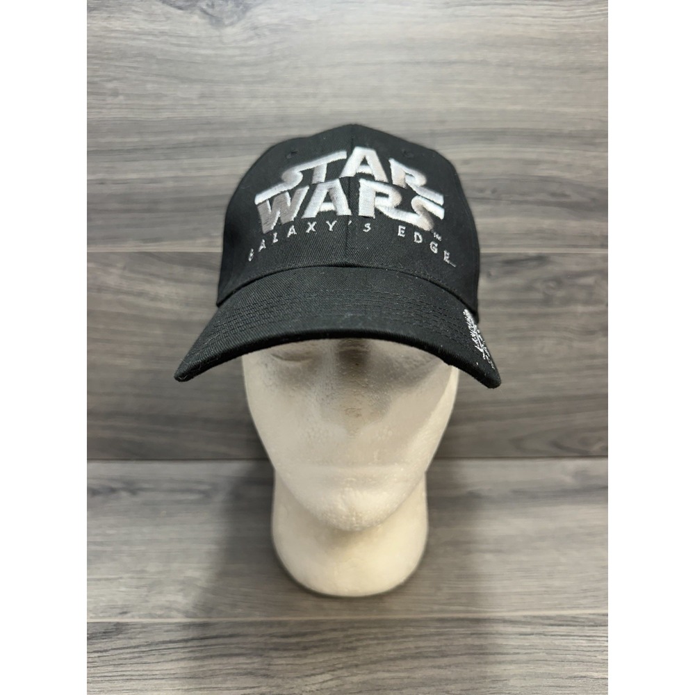 Star Wars Galaxy's Edge Disney Parks Licensed Snap Back Cap Black Adjustable New
